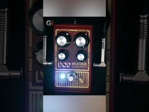 DOD Meatbox SUBSYNTH Pedal [Video]