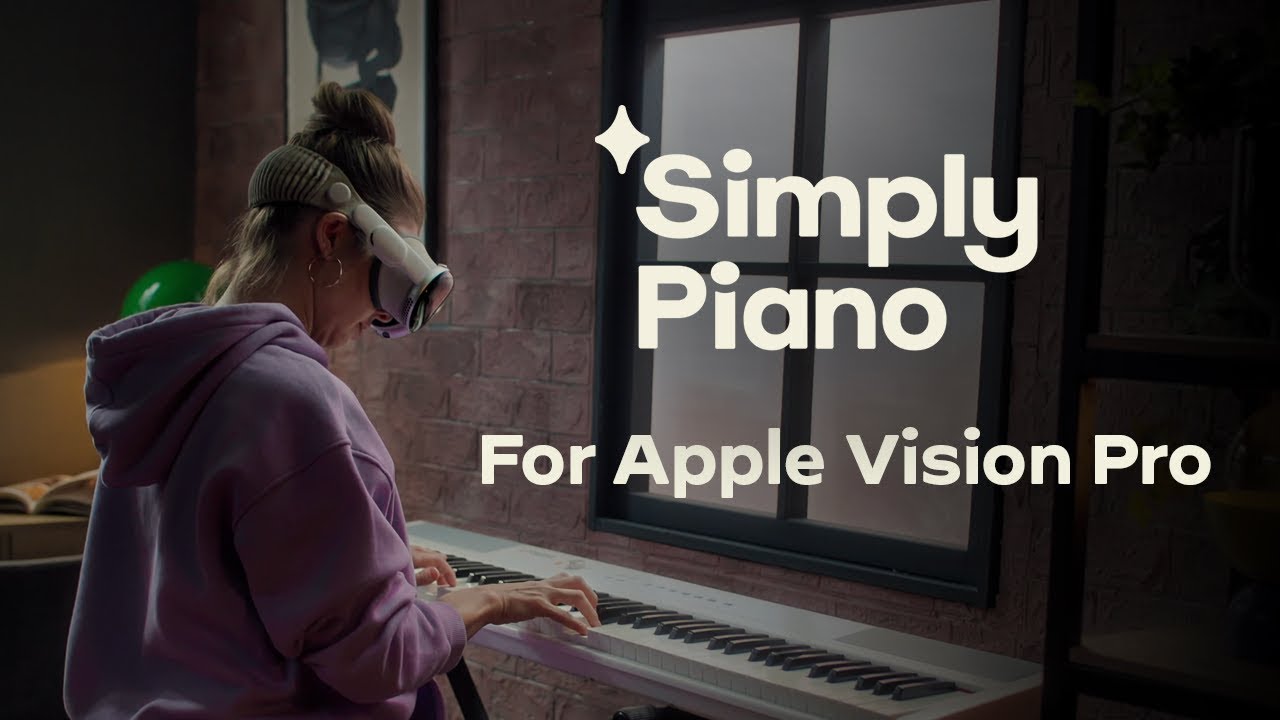 Immersive Piano Learning with Simply Piano on Apple Vision Pro [Video]