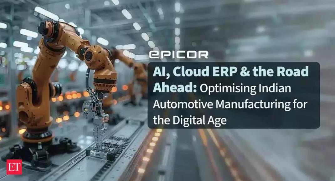 Turning the Wheel of Indian Automotive Manufacturing with AI-powered ERP – The Economic Times Video