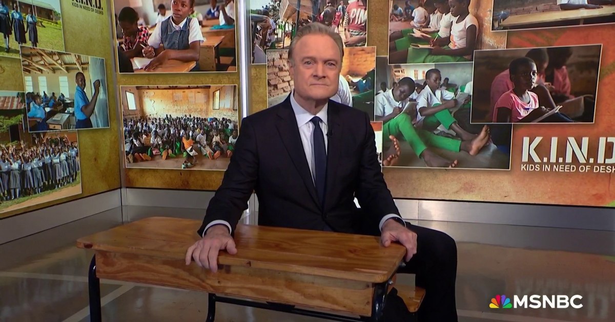 Lawrence: Desks change everything for students in Malawi [Video]