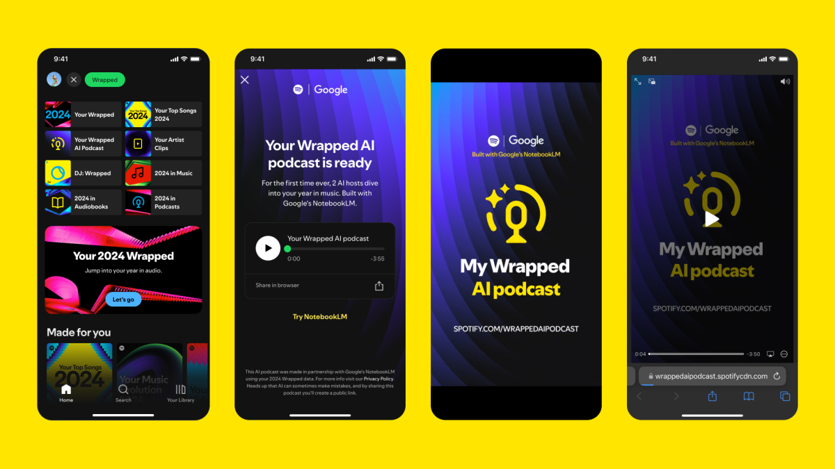 Spotify Wrapped 2024’s AI Podcast: What it is and how to try it [Video]