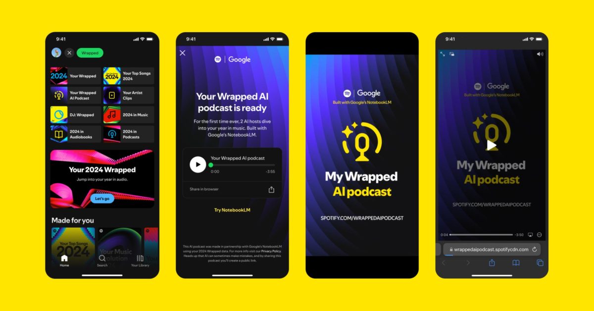 Spotify Wrapped 2024 launches with AI Podcast from Google [Video]