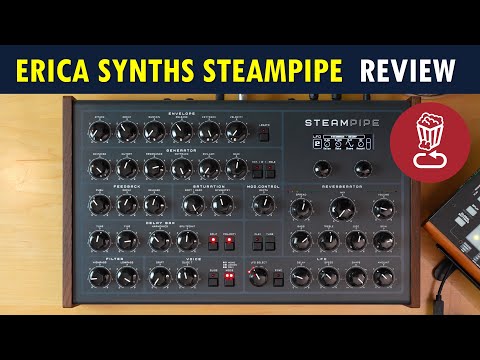 Erica Synths Steampipe Physical Modeling Synthesizer Hands-On Review  Synthtopia [Video]