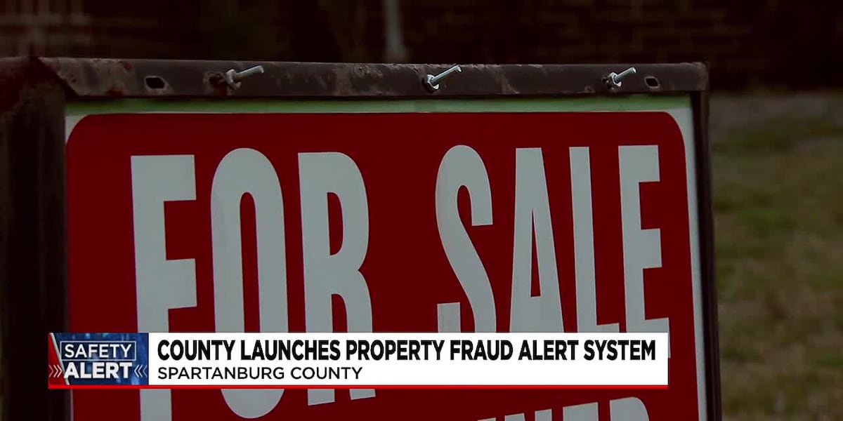 Spartanburg County launches new tool to help you avoid property fraud [Video]