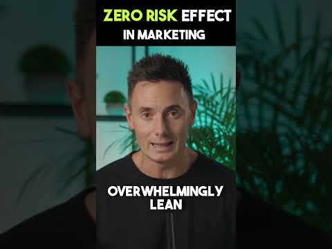 How to use Zero Risk effect in marketing? Psychological marketing triggers. Neuromarketing hacks. [Video]