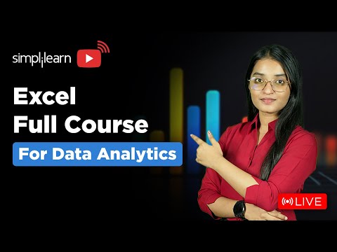 Excel For Data Analysis Full Course | Excel Data Analysis Tutorial | Advanced Excel | Simplilearn [Video]