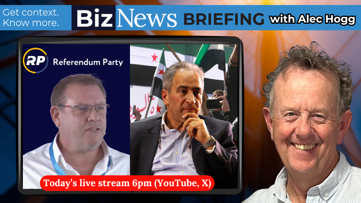 BizNews Briefing – Syria, Iran impact on SA; De Beer on Zille; Cape Independence [Video]