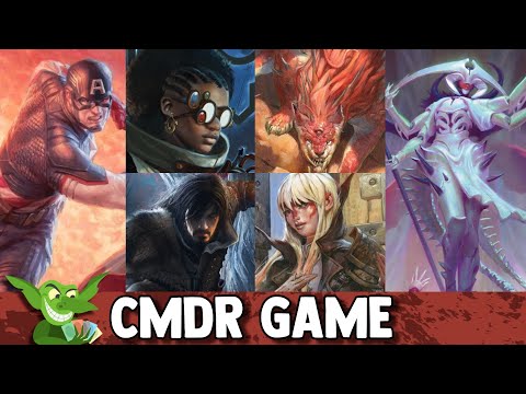 MTG Muddstah – Captain America, First Avenger vs Hargilde | Elmar vs Silvar | Trynn vs Atraxa, Grand Unifier [Video]