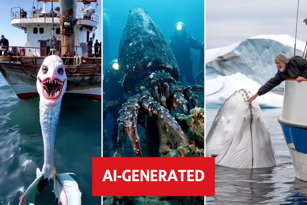 Fact check: Monstrous sea creatures arent being pulled from the depths [Video]