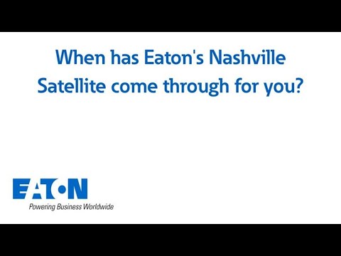 When has Eaton’s Nashville Satellite come through for you? [Video]