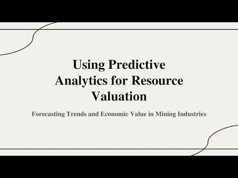 Ch-24: Using predictive analytics for resource valuation ||  asteroidmining.in/ch-24.html [Video]