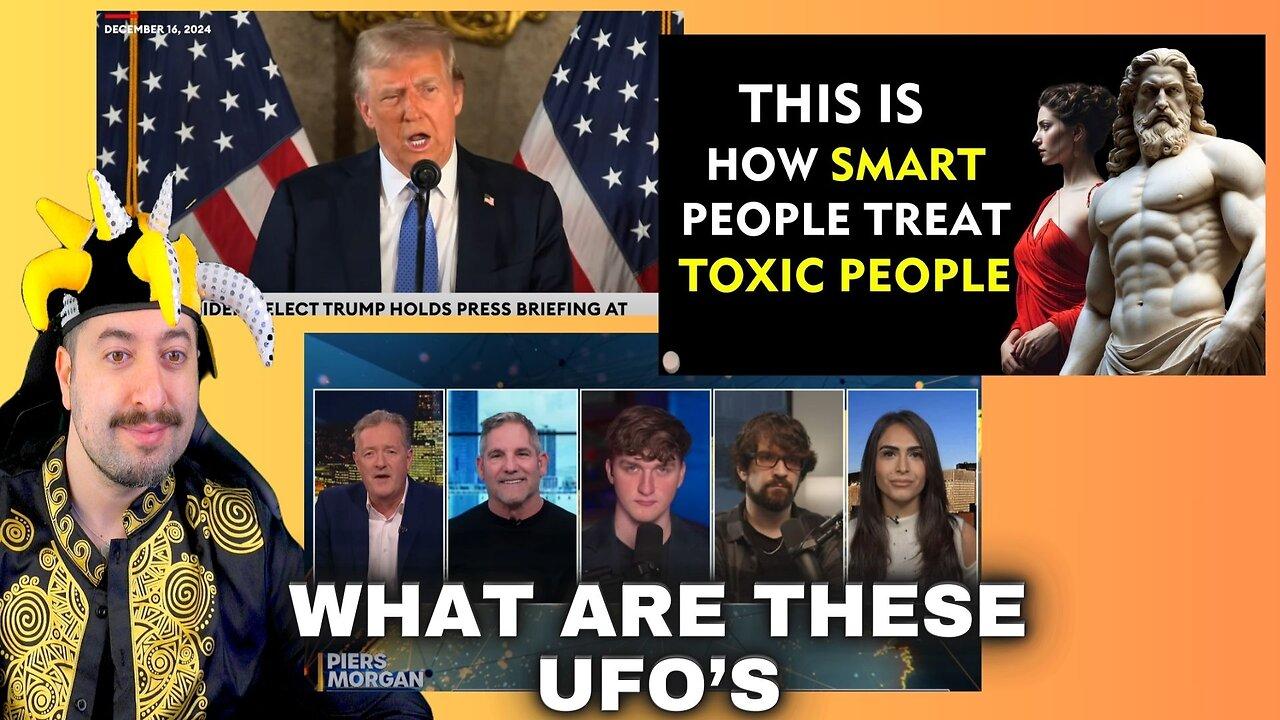 What Are The UFO’S / Trump Holds Brefing / [Video]