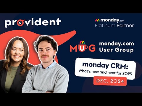 monday.com User Group | monday CRM: What’s New Today and Next for 2025 [Video]