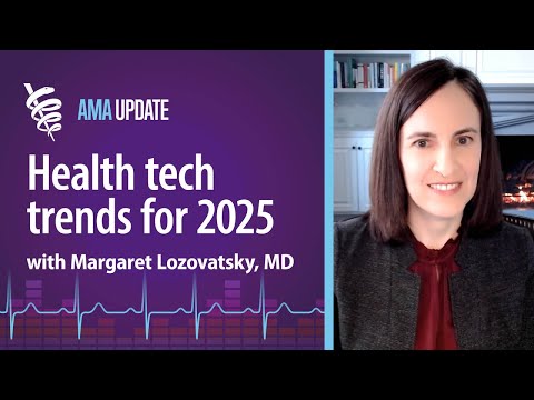 Health care technology trends 2025: AI benefits, wearable use cases and telehealth expansion [Video]