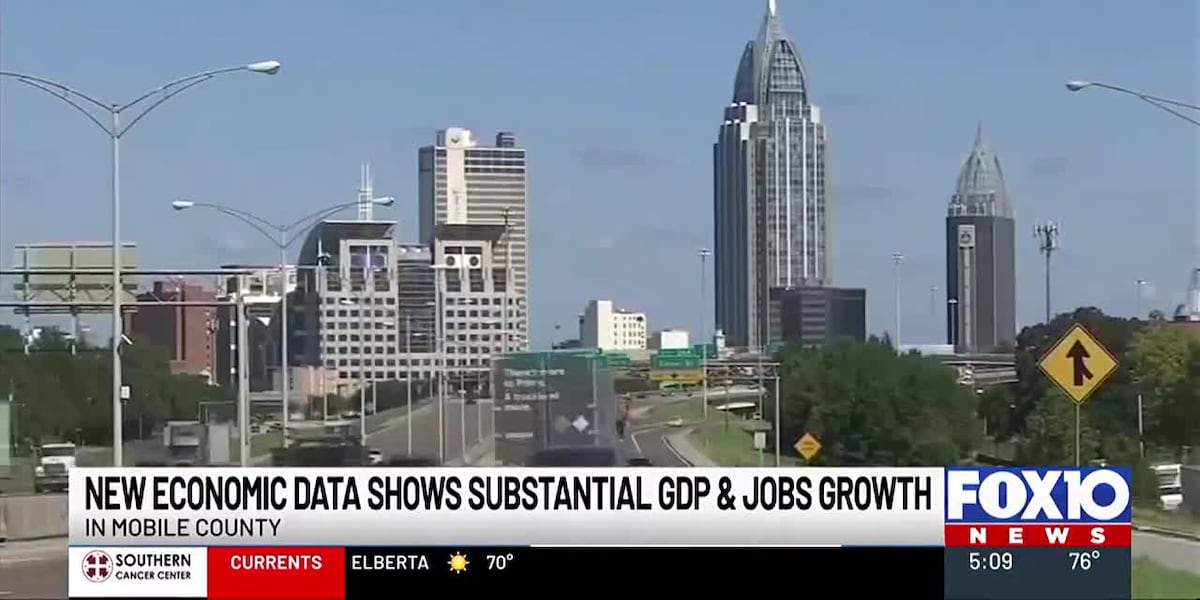 GDP growth in Mobile could bring better wages and more jobs [Video]