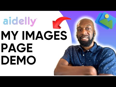 Aidelly AI – My Images Page Demo | Transform Your Business Marketing [Video]