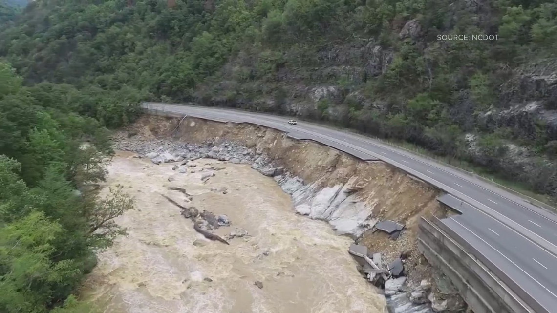 NCDOT shares video on I-40 at NC-TN border progress; highway to reopen soon