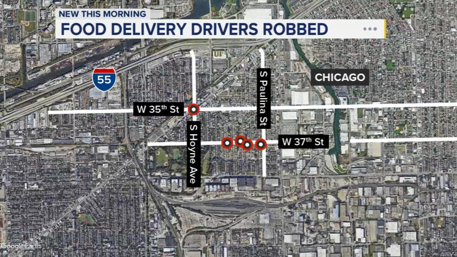 Chicago police warns of robbers targeting food delivery drivers in McKinley Park [Video]