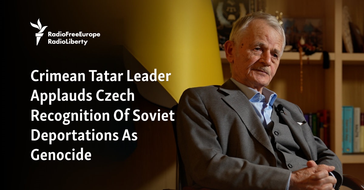 Crimean Tatar Leader Applauds Czech Recognition Of Soviet Deportations As Genocide [Video]