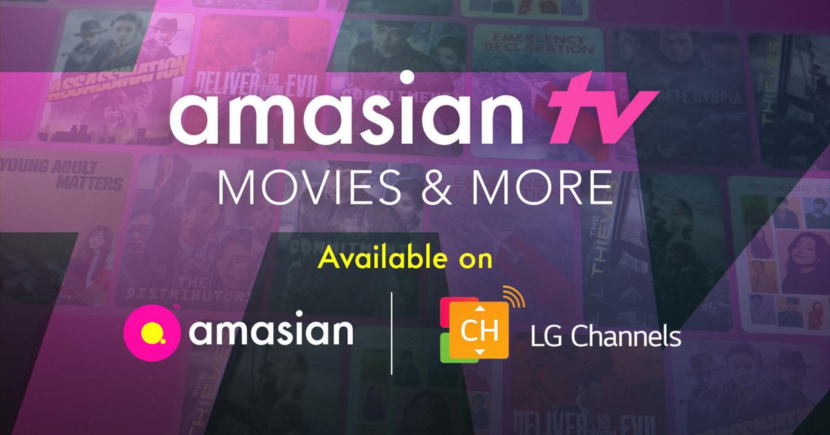 Amasian TV Now on LG Channels: Your New Destination for Korean Dramas and Trendy Asian Entertainment | PR Newswire [Video]