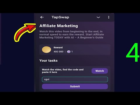 Affiliate Marketing | Tapswap Code | Start Affiliate Marketing TODAY with AI – A Beginner’s Guide [Video]