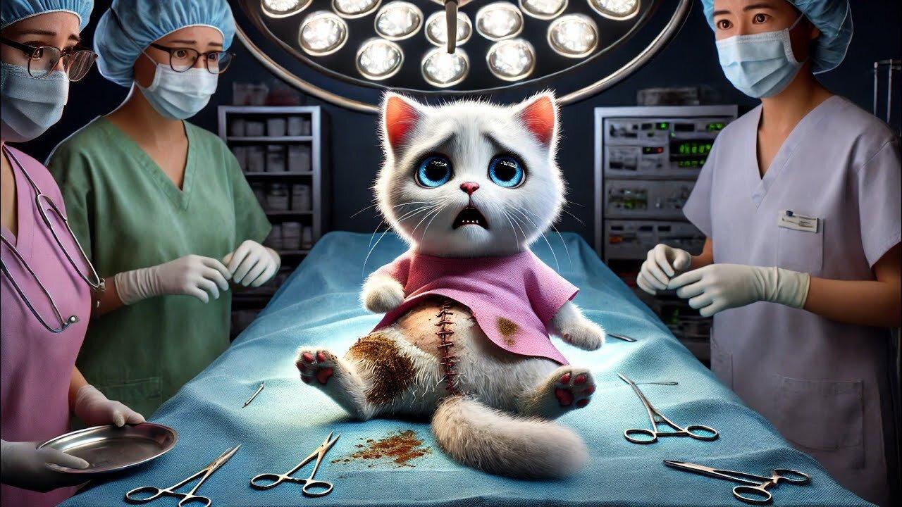 Kittens have many Worms  in their Stomachs [Video]