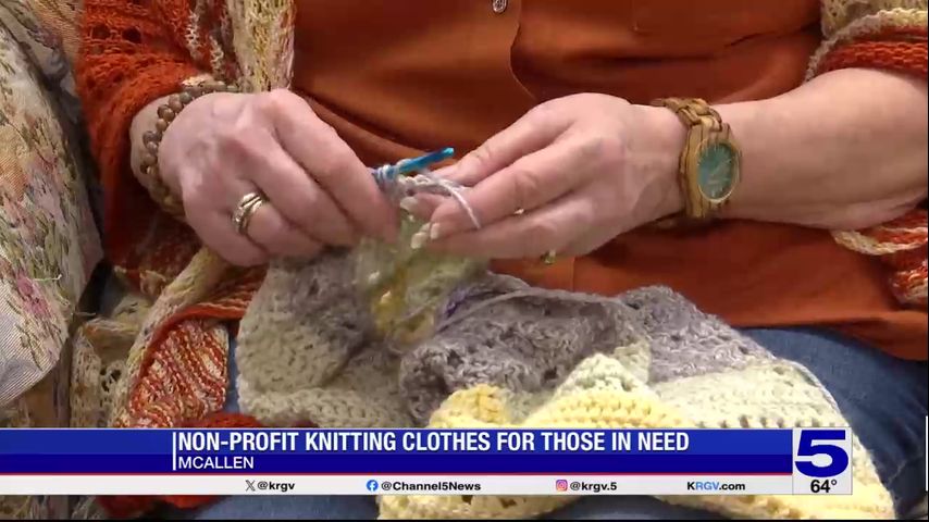 Valley volunteers knitting clothing to those in need this winter [Video]