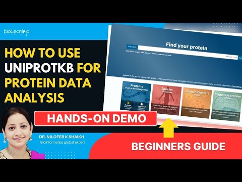 Hands-On Demo: How to Use UniProtKB for Protein Data Analysis | Beginners Guide [Video]