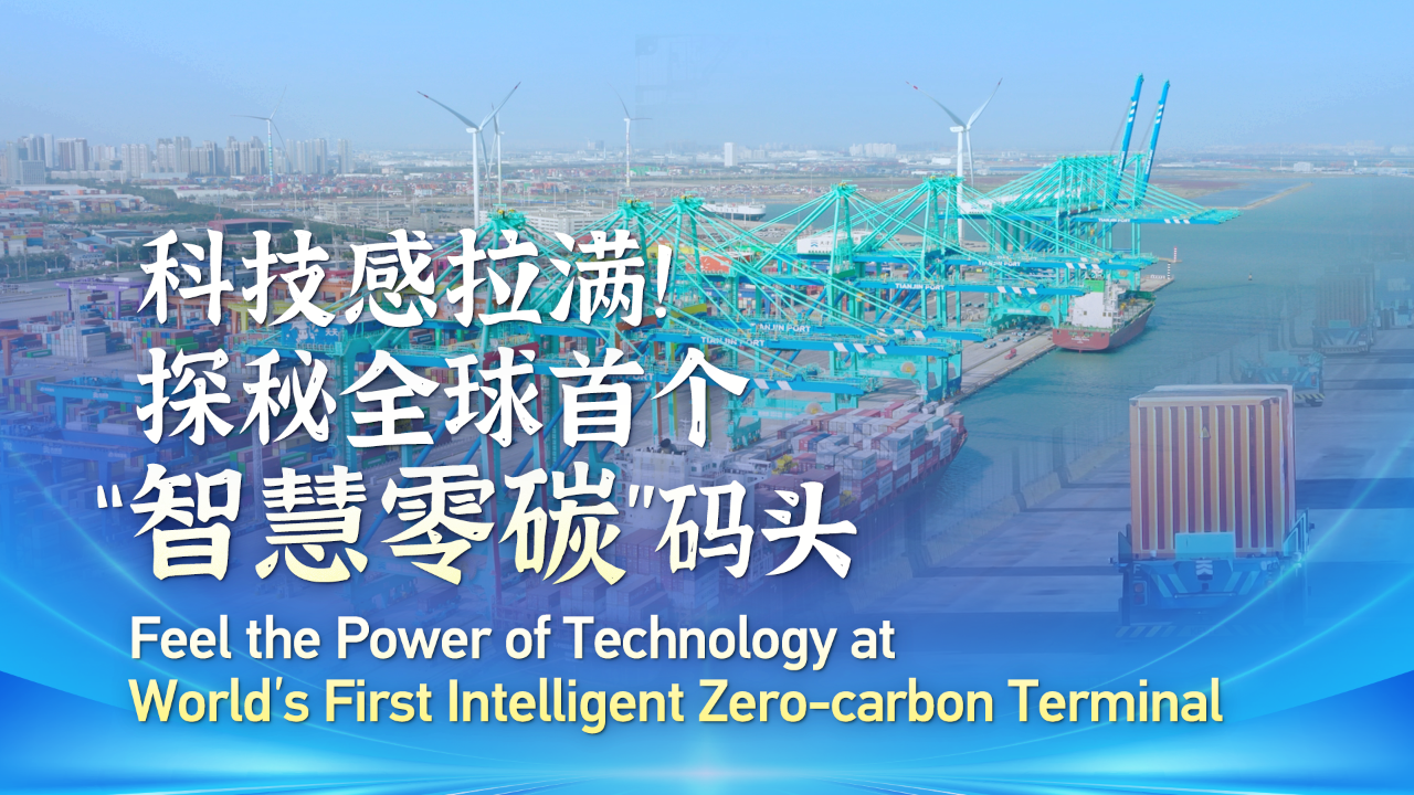 Witness the power of technology at an intelligent zero-carbon terminal [Video]