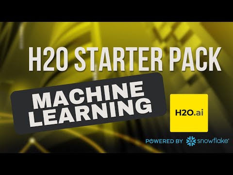 H2O Machine Learning Starter Pack [Video]