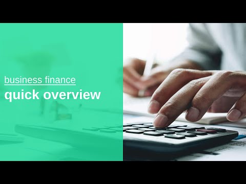 business finance quick overview | learn sources of business finance basics [Video]