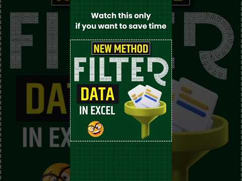 Master Advanced Excel Filters: Transform Your Data with These Pro Tips [Video]