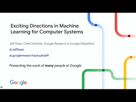 Jeff Dean (Google): Exciting Directions in Machine Learning for Computer Systems at NeurIPS 2024 [Video]