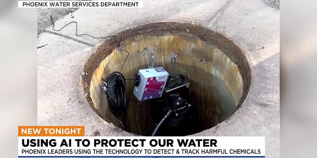 City of Phoenix using AI to monitor its sewer system [Video]