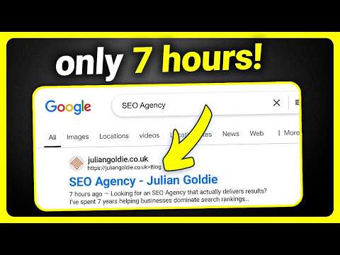 How I Ranked #1 in 7 Hours with AI SEO 🤯 [Video]