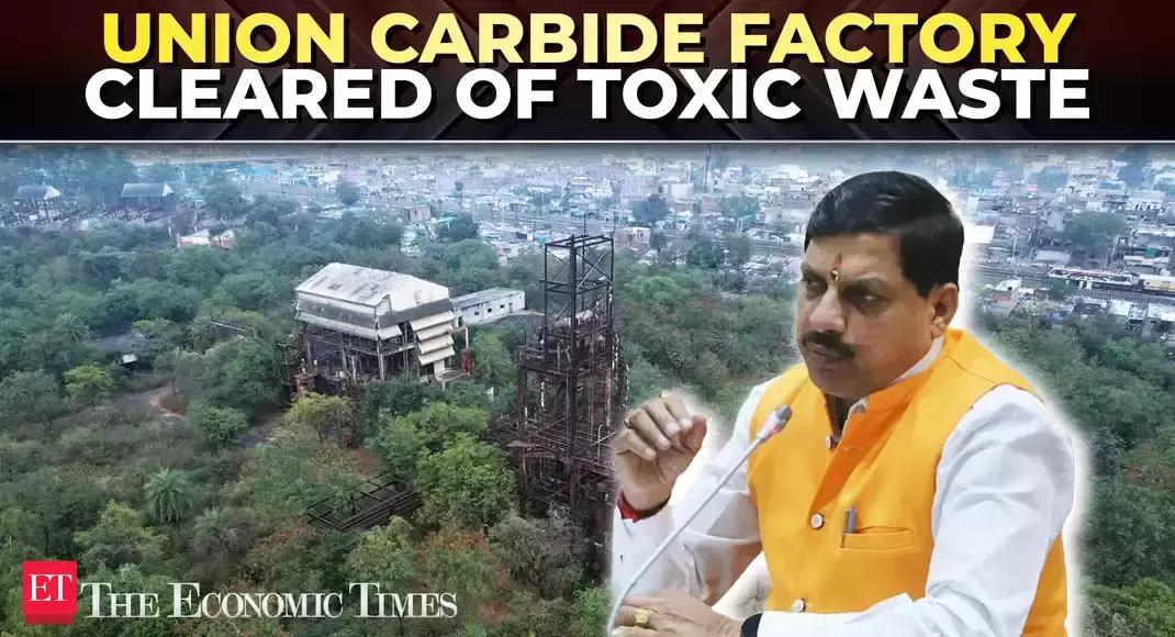 358 metric tons of hazardous waste cleared from Bhopal Gas Tragedy site: MP CM Mohan Yadav – The Economic Times Video