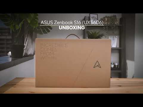 ASUS Zenbook S16 (UX5606) Unboxing Video