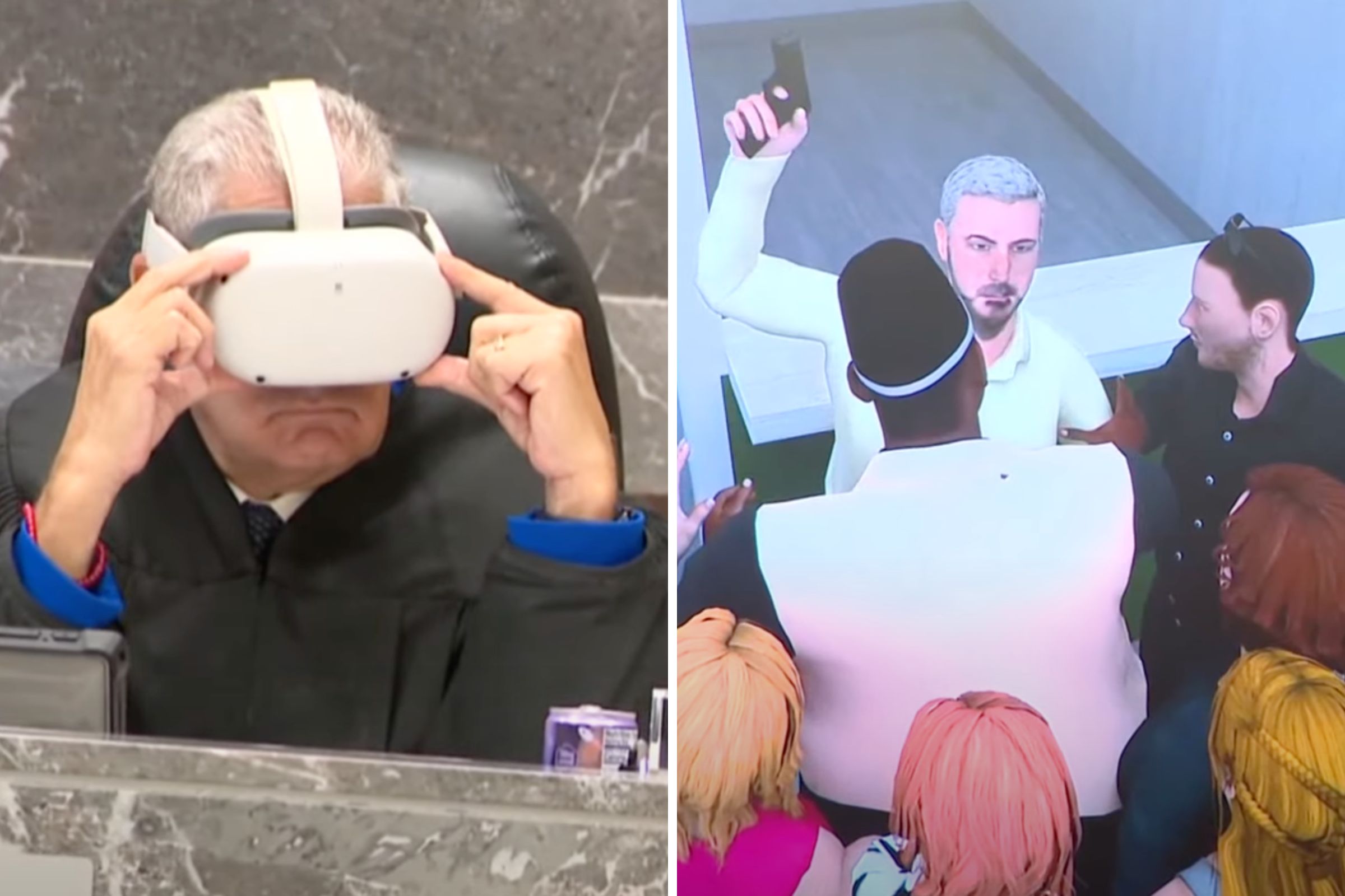 Florida Judge Wears VR Headset To Step Inside Simulation of Crime Scene [Video]