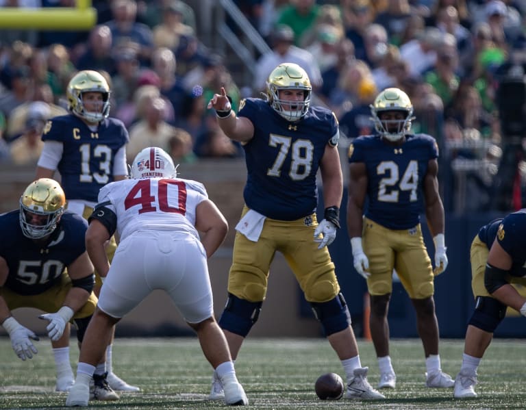 Center Pat Coogan gives Notre Dame something to shout about and dream about [Video]