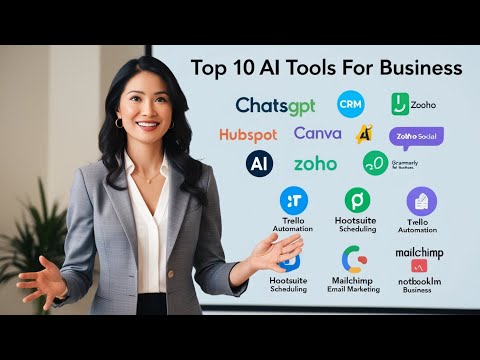 Top 10 AI Tools for Business Maximize Efficiency, Save Time, and Drive Growth  || [Video]