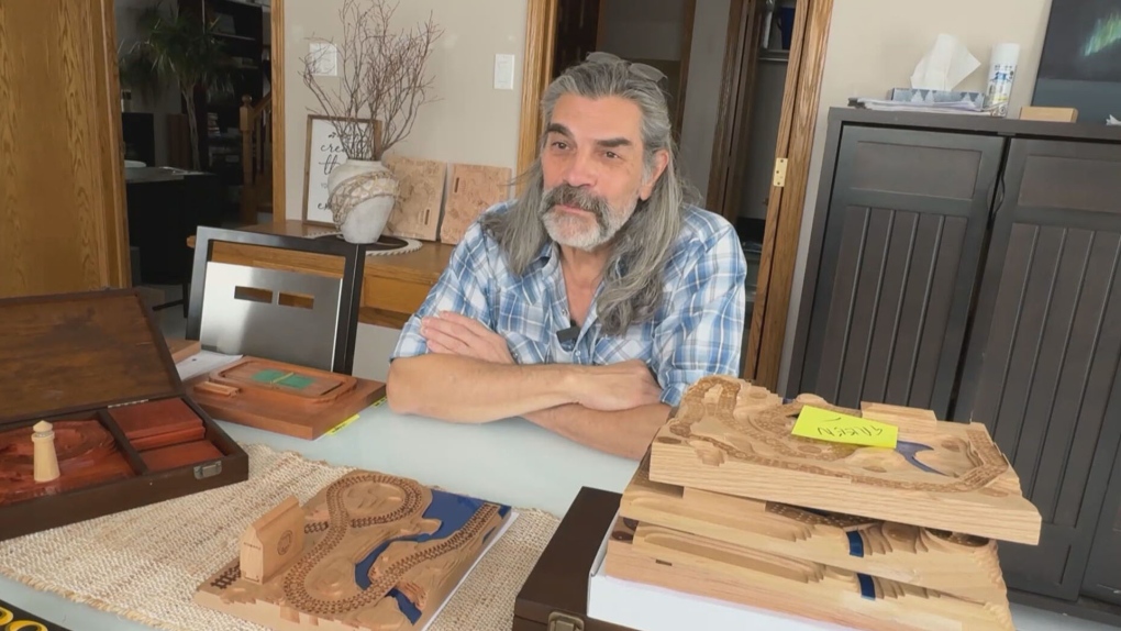 Alberta cribbage artist builds unique boards [Video]