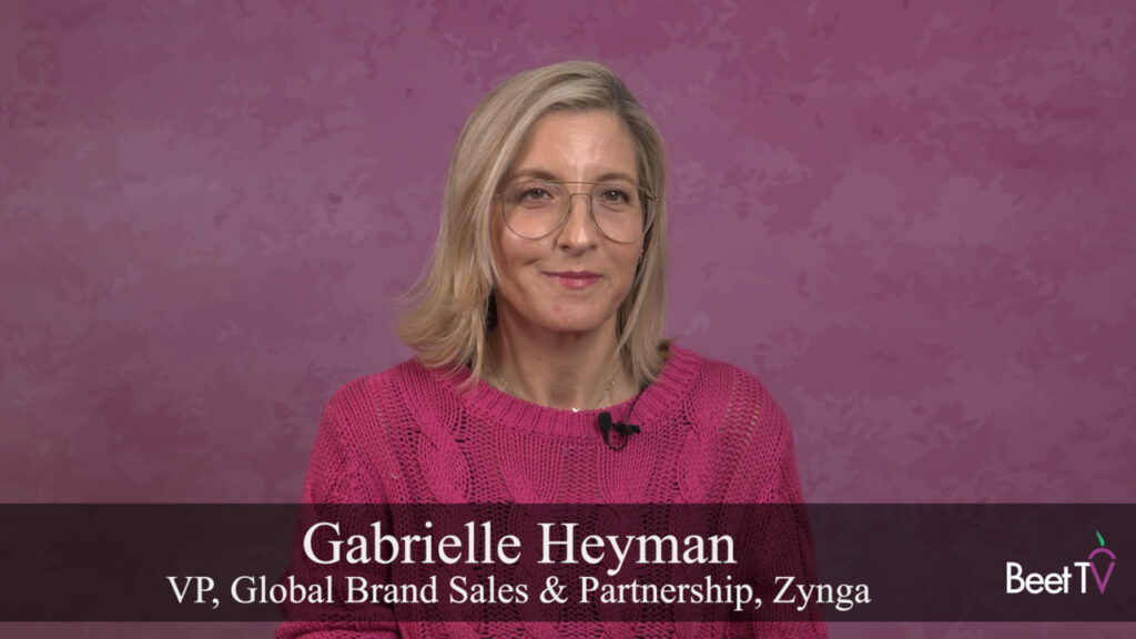 Mobile Games Engage Broad Group of Consumers with Brands: Zyngas Gabrielle Heyman  Beet.TV [Video]