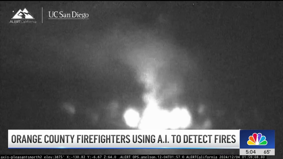 Orange County firefighters use AI to detect brush fire  NBC Los Angeles [Video]