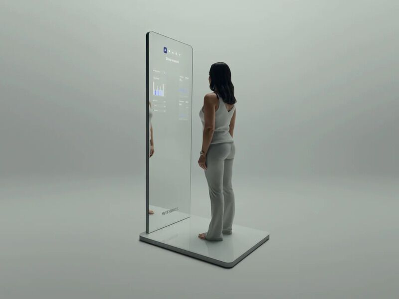 Conceptual Body-Scanning Mirrors : the omnia [Video]