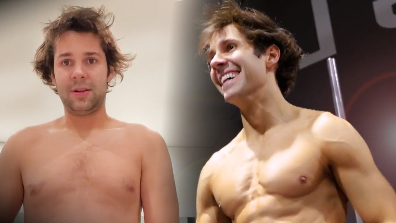 David Dobrik Debuts Shredded Abs After Year-Long Fitness Transformation [Video]