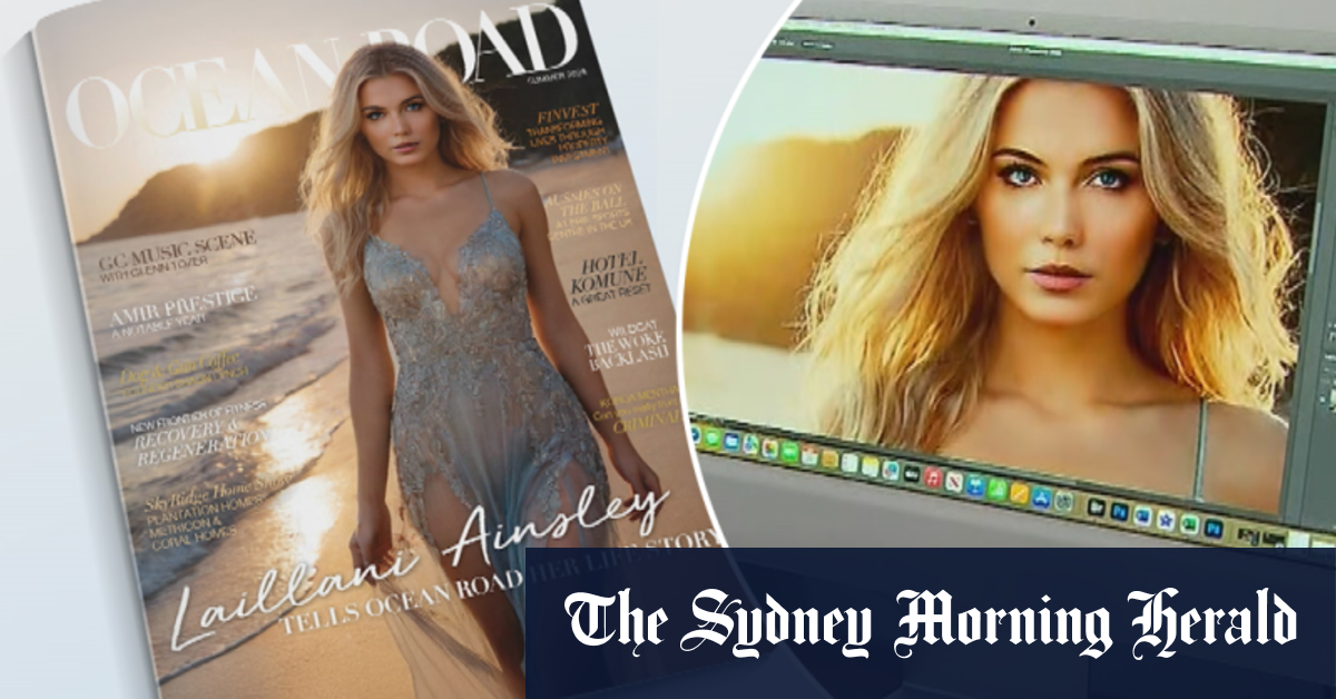 Aussie magazine becomes first to feature AI model on cover [Video]