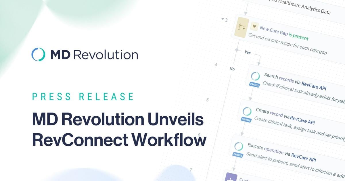 MD Revolution Unveils RevConnect Workflow: Revolutionizing Patient Care Through Seamless Integration | PR Newswire [Video]