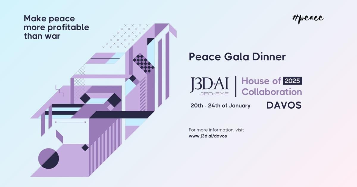 Prestigious Peace Gala Dinner Alongside the World Economic Forum in Davos | PR Newswire [Video]