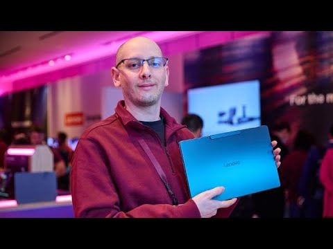 The Lenovo Yoga Slim 9i at CES 2025 [Video]