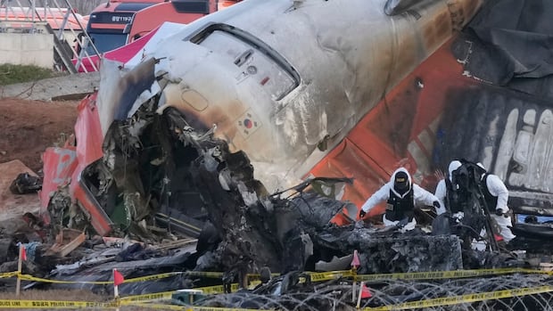 Black boxes from South Korea plane crash failed to record final 4 minutes, officials say [Video]